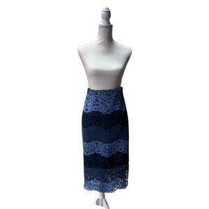 Sandro | Lace Pattern Knee-Length Skirt